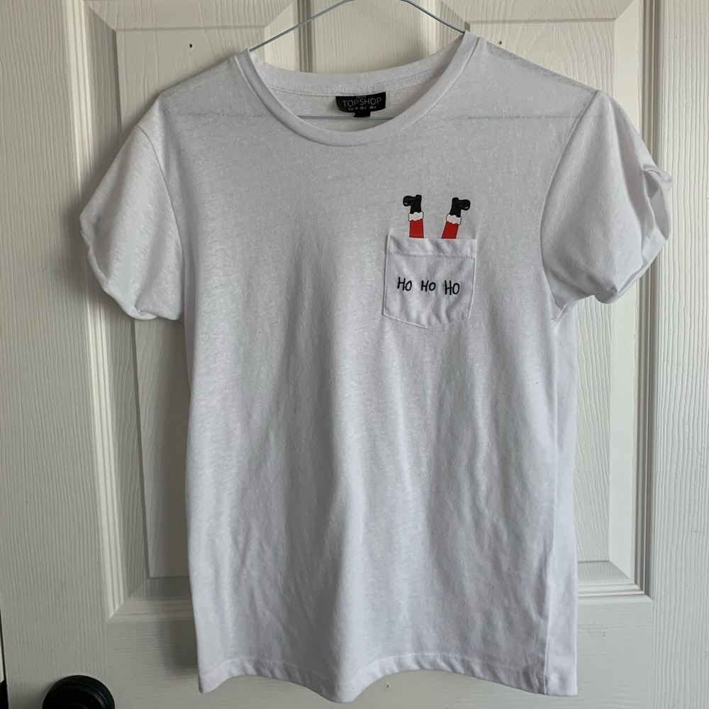 Topshop Santa Tee